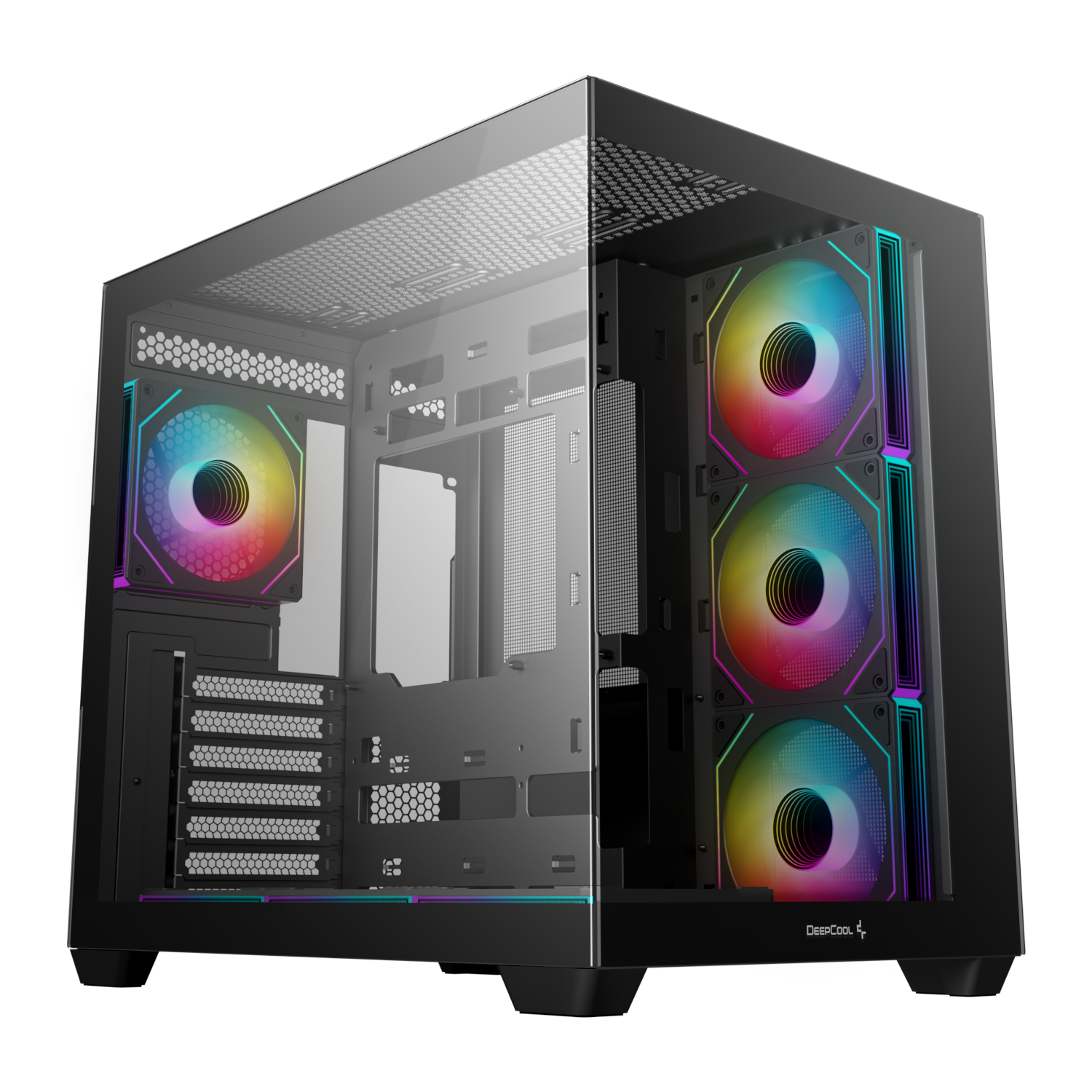 DeepCool CG530 7F ARGB ATX Gaming Chassis – Black
